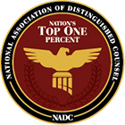 National Association Of Distinguished Counsel | NADC | Nation's Top One Percent